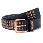 Punk Pyramid Rivet Belt – Metal Studded Hardware for Unisex Y2K Fashion