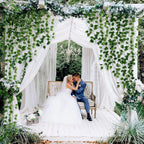 Artificial Ivy Leaf Garland – Realistic Greenery for Wedding Home Decor