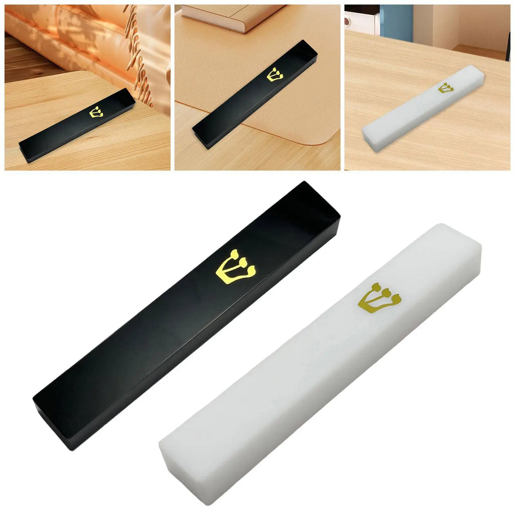 Decorative Mezuzah Case – Protective Jewish Home Decor for Doorway