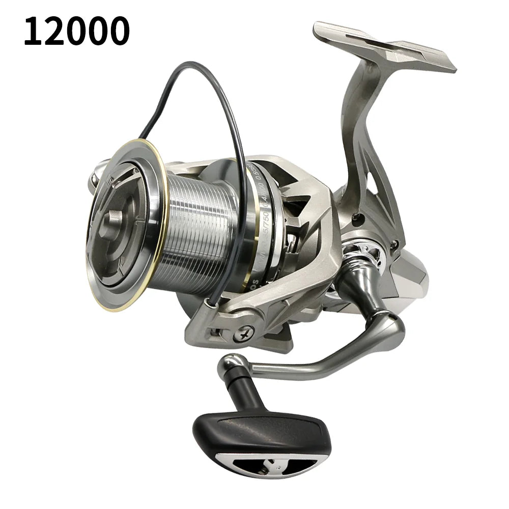 Stainless Steel Spinning Fishing Reel – 25KG Drag for Saltwater and Freshwater