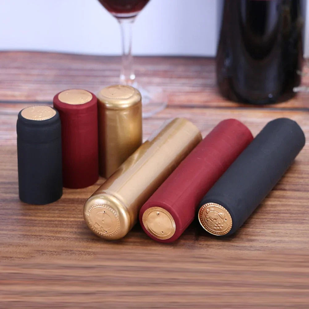 PVC Heat Shrink Capsules – Wine Bottle Sealing Covers for Household Kitchen