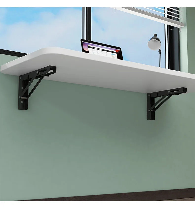 Wall-Mounted Folding Table – Space-Saving Desk for Kitchen or Living Room
