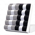 Cotton Blend Business Socks – Soft Breathable Footwear for Men Size 6.5-14