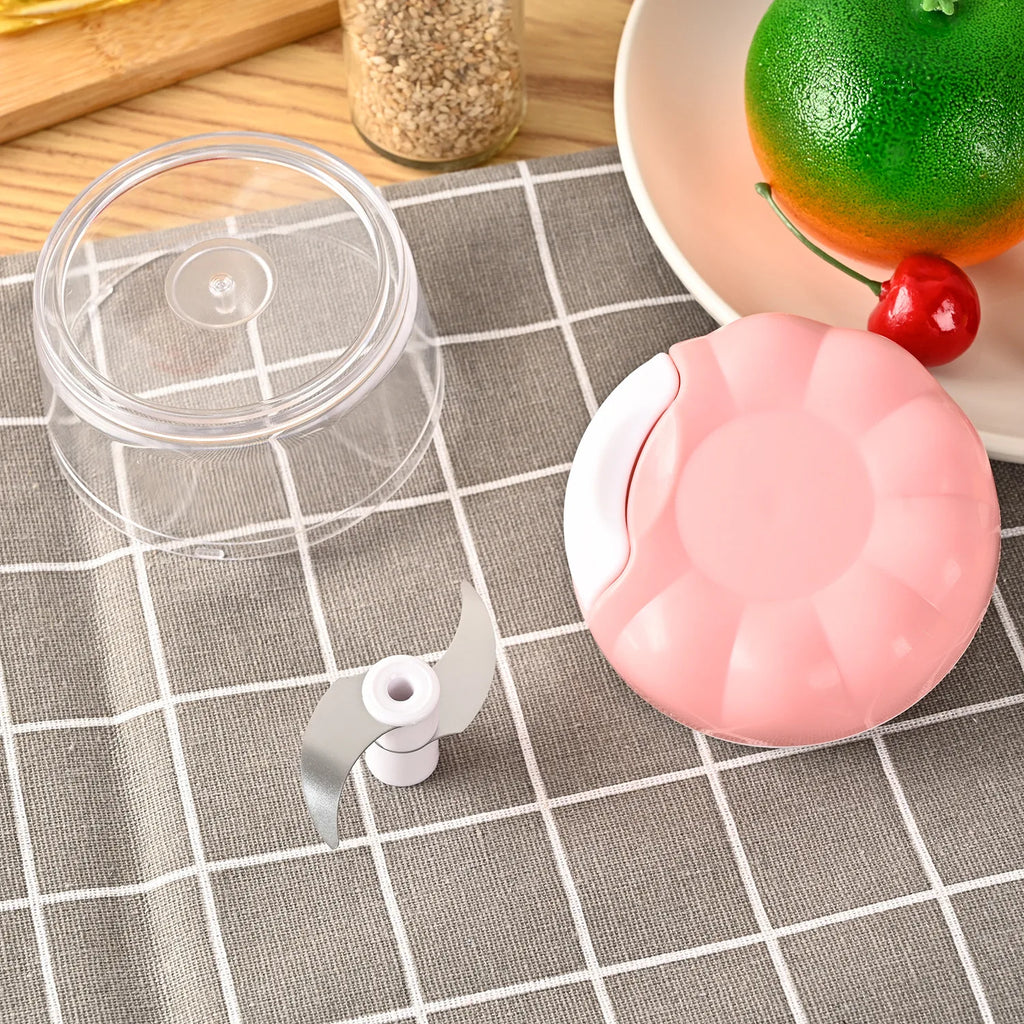 Manual Garlic Press – Mini Potato Masher for Efficient Kitchen Food Prep