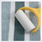 Striped Cotton Towel Set – Absorbent Quick-Dry Fabric for Bathroom Decor