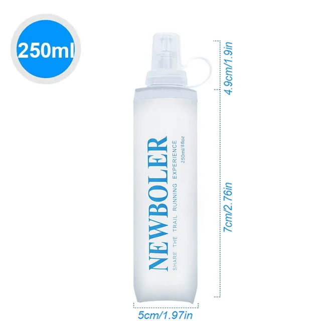 Collapsible Silicone Water Bottle – Portable Hydration for Outdoor Sports