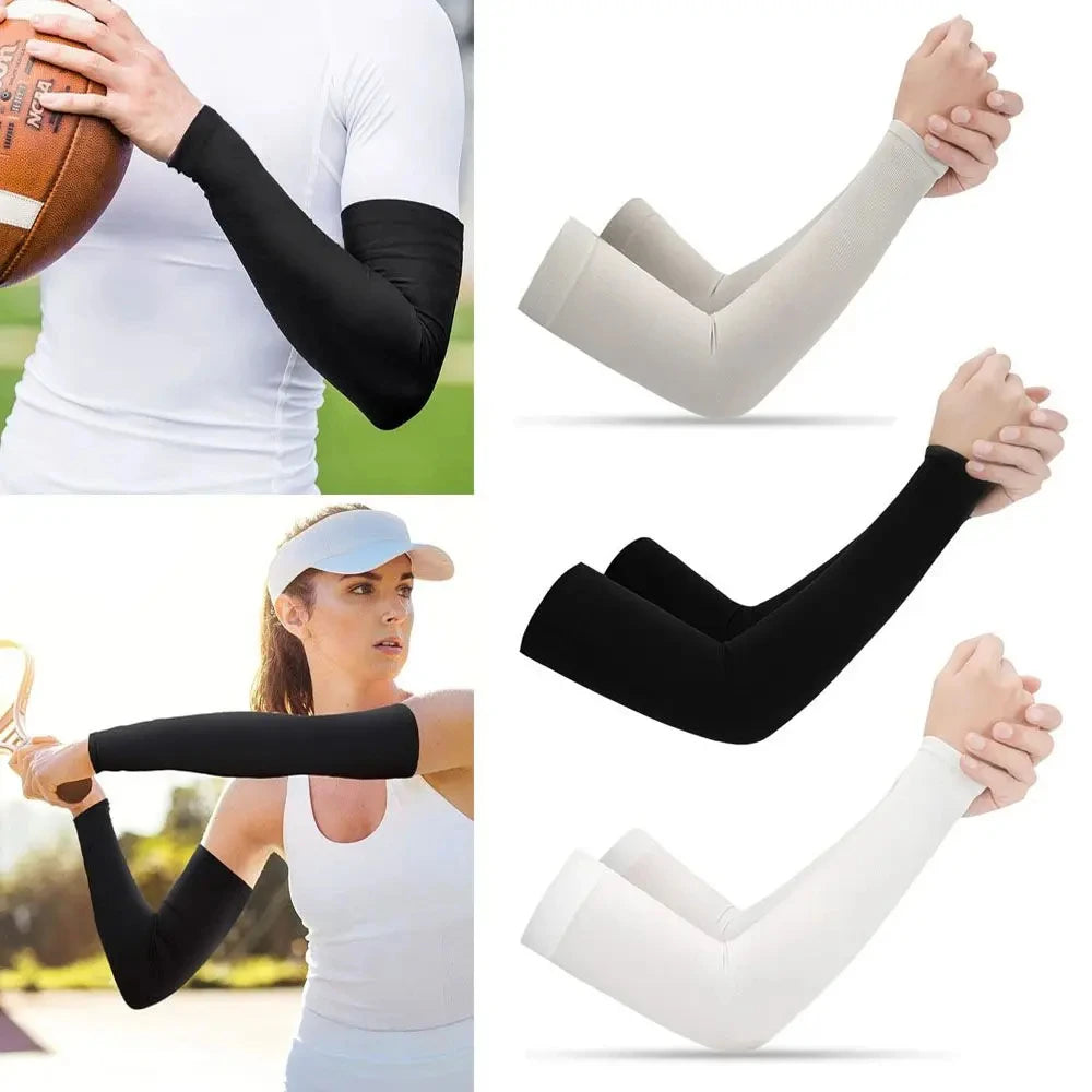 UV Protection Arm Sleeves – Cooling Sports Guards for Outdoor Activities