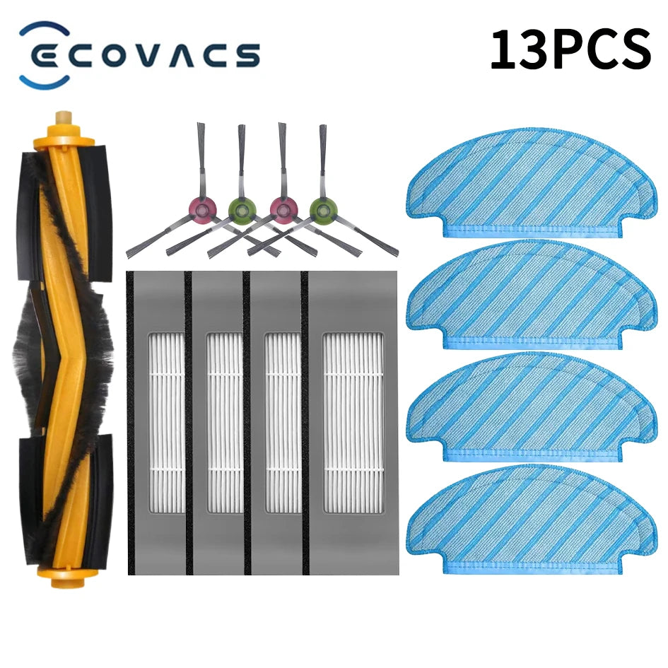 Vacuum Replacement Parts – Brush and Filter Kit for Ecovacs Deebot Series