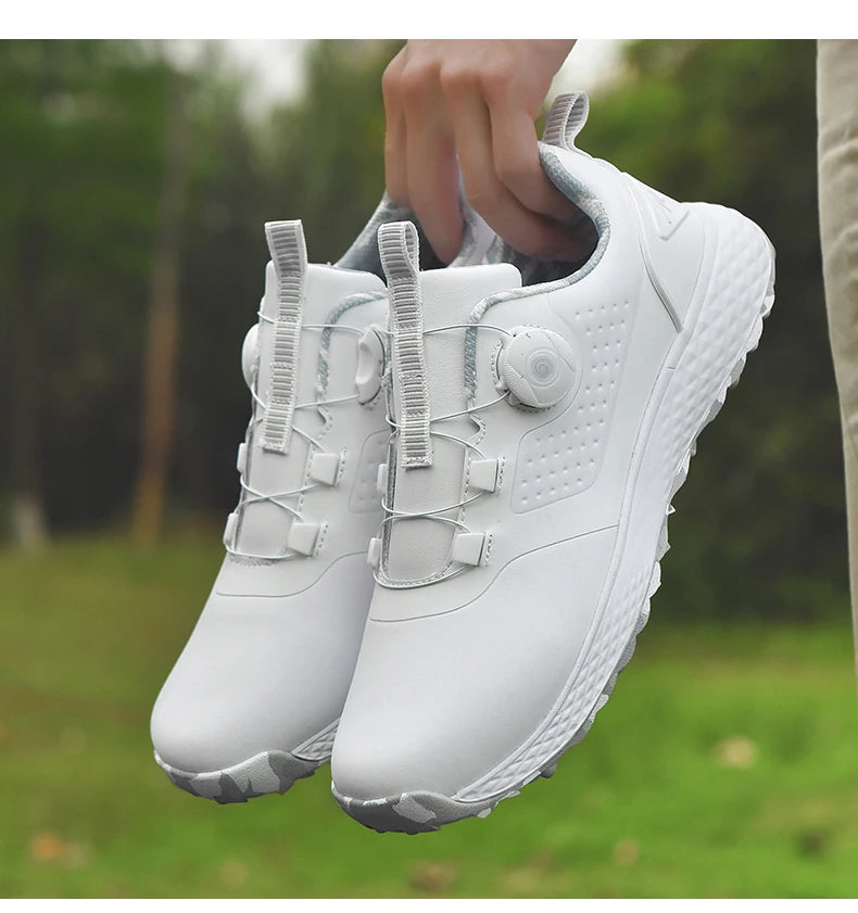 Waterproof Golf Sneakers – Casual Athletic Footwear for Men and Women