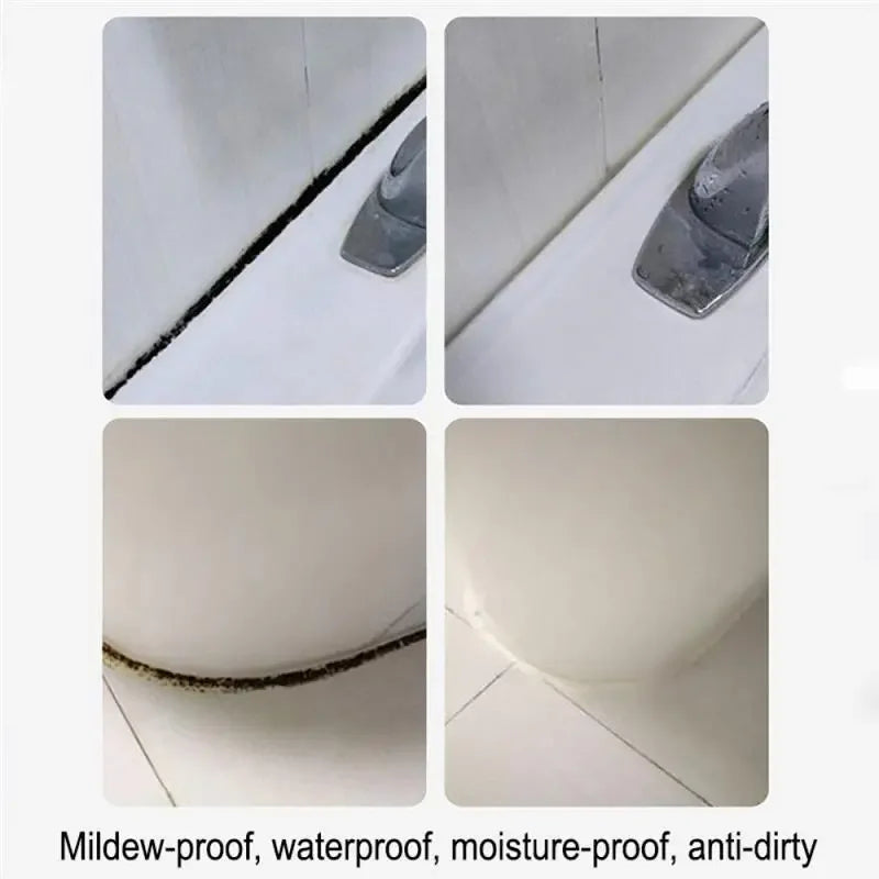 Waterproof Grout Repair Marker – White Tile Seam Paint for Bathroom Restoration