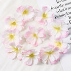 Artificial Cherry Blossom Heads – Silk Floral Decor for Weddings and DIY