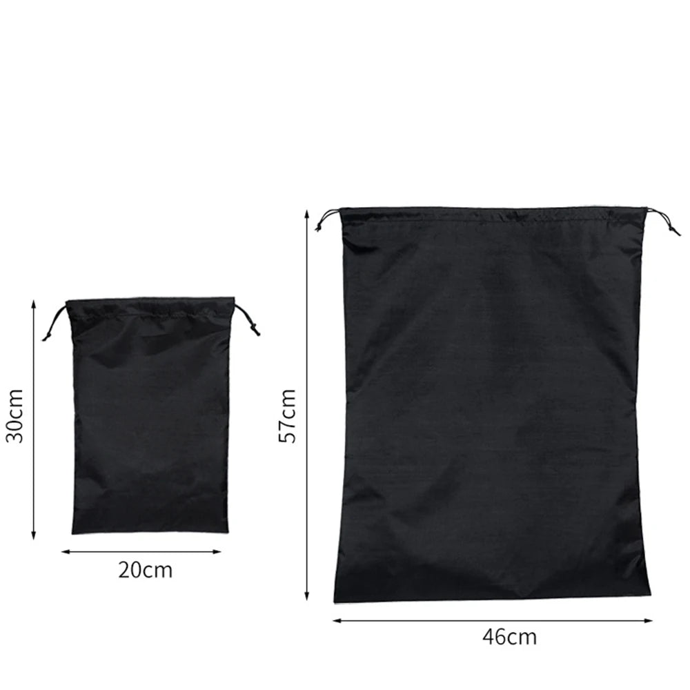Nylon Drawstring Organizer – Waterproof Storage Bag for Travel and Gym