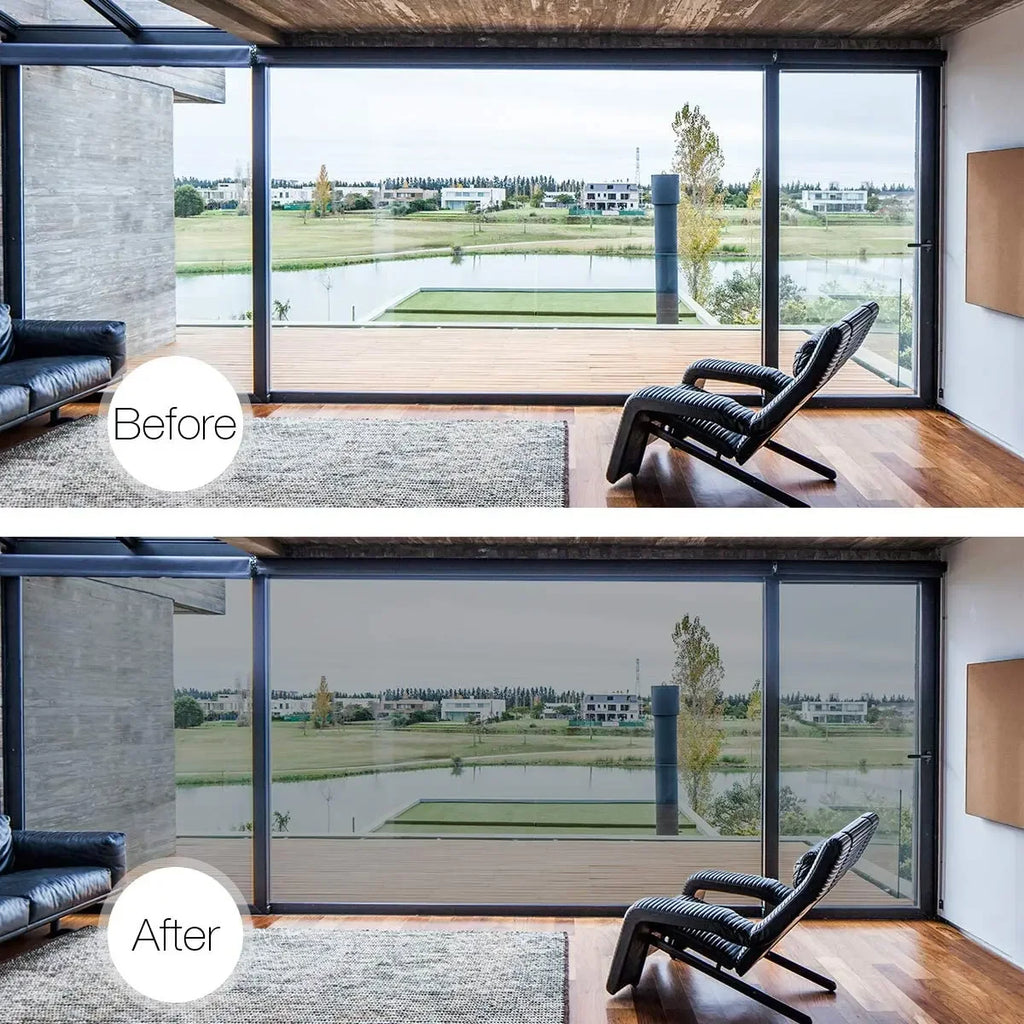 Reflective Window Film – Heat Control Privacy Sticker for Home Glass Tinting