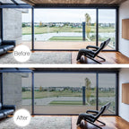 Reflective Window Film – Heat Control Privacy Sticker for Home Glass Tinting