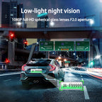 Triple Lens Dash Cam – 1080P Front and Rear Vehicle Recorder for Night Vision