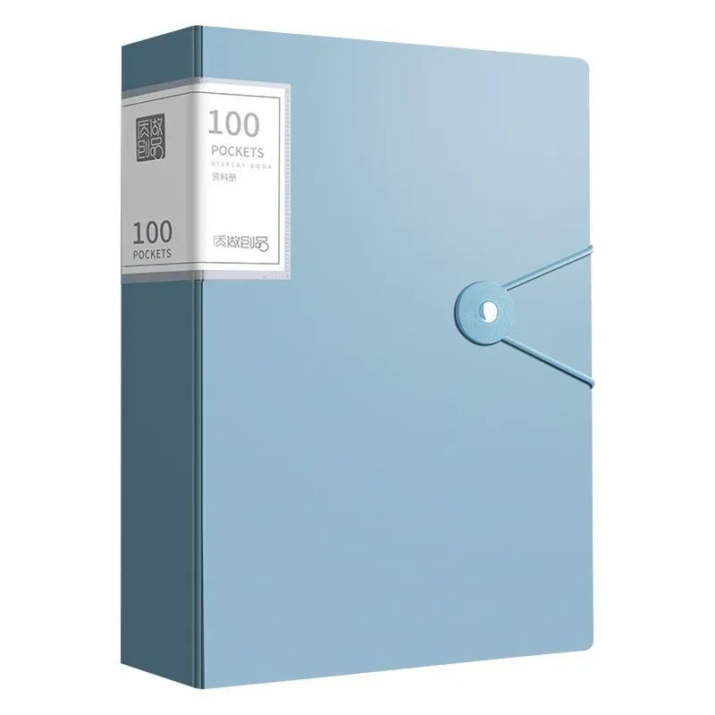 A4 Display Book – 100 Pocket Document Holder for Business Presentations