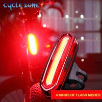 USB Rechargeable LED Bike Tail Light – Waterproof Safety Lamp for Cycling