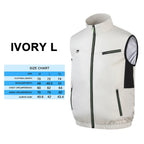 Cooling Fan Vest – Air Conditioned Heat Resistant Jacket for Outdoor Fishing Hiking