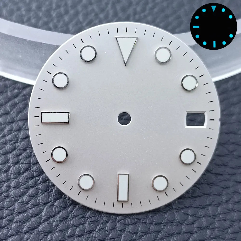 Custom GMT Watch Dial – 28.5mm Single Calendar for NH34 NH35 Movements