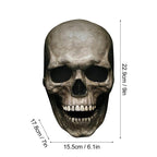 Full Head Skull Mask – Realistic Moveable Jaw for Halloween Cosplay