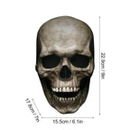 Full Head Skull Mask – Realistic Moveable Jaw for Halloween Cosplay