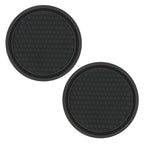 Bling Rhinestone Car Coasters – Anti-Slip Cup Holder Mats for Auto Interior