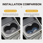 Suede Car Cup Holder Coasters – Anti-Slip Accessories for Renault Vehicles