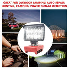 3 Inch LED Work Light – Portable Cordless Spotlight for Power Tool Batteries