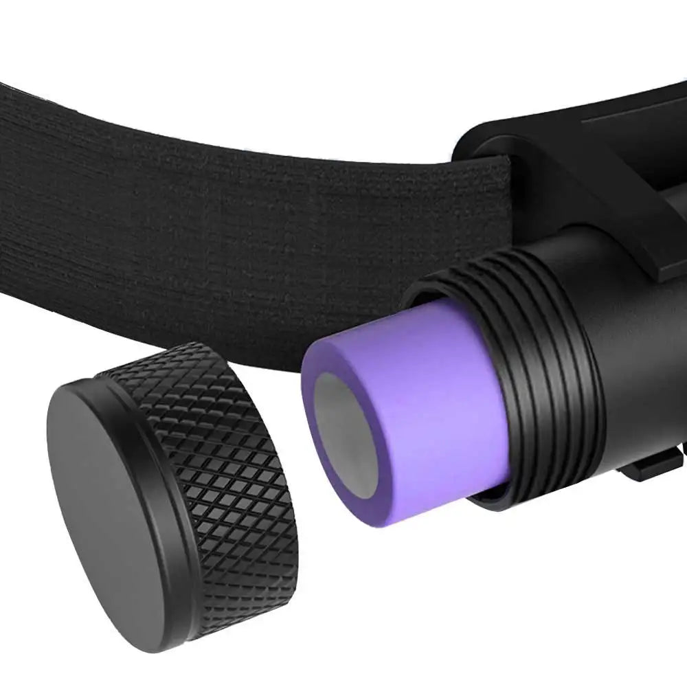 Rechargeable LED Headlamp – High Power USB-C Flashlight for Camping and Hunting