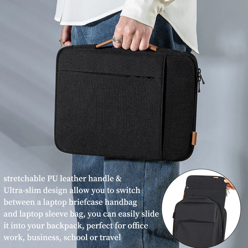 Laptop Sleeve Case – Protective Notebook Bag for 13 to 15 Inch Laptops