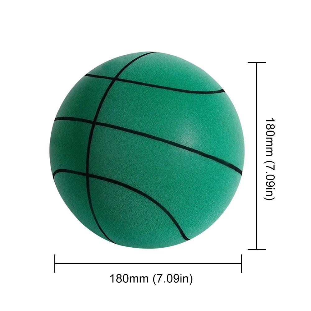 Silent Foam Basketball – Lightweight Elastic Sports Toy for Kids Indoor Play