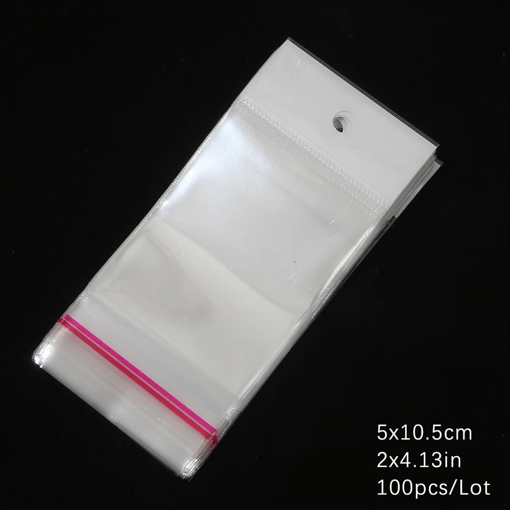 Self-Sealing Cellophane Bags – Transparent Adhesive Packaging for Gifts and Treats