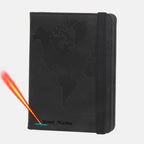 Personalized Passport Cover – RFID Blocking World Map Design for Travel