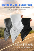 Ice Fabric Face Mask – UV Protection Bandana for Cycling and Outdoor Sports