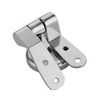 Stainless Steel Toilet Seat Hinges – Universal Replacement for DIY Lid Repair