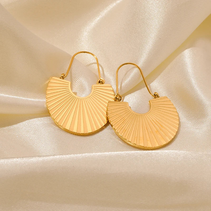 316L Stainless Steel Waterproof Earrings – Minimalist Jewelry for Vacation