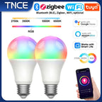 Smart LED Light Bulb – RGB Dimmable WiFi Lamp for Home Automation
