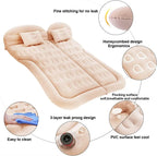 Inflatable Car Mattress – Universal Back Seat Bed for Outdoor Camping