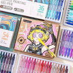 Acrylic Gel Pens – Retractable 0.7mm Tip for Student Painting and Writing