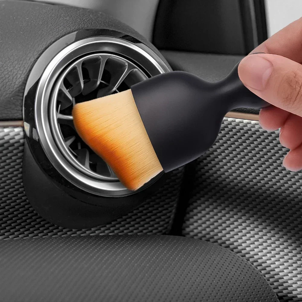 Soft Car Vent Detailing Brush – Dusting Tool for Interior Cleaning