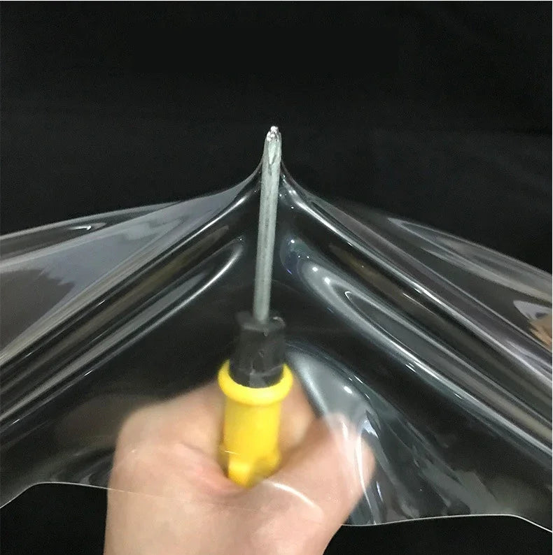 Glossy PPF Protection Vinyl – Clear Paint Film for Vehicle and Tech Wraps