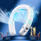 Portable Neck Fan – 6000mAh Wearable Air Conditioner for Outdoor Summer Cooling