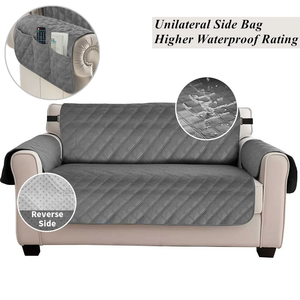 Waterproof Sofa Slipcovers – Non-Slip Elastic Protectors for Kids and Pets