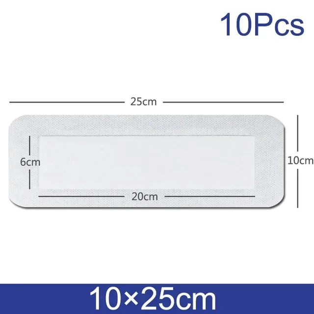 Sterile Adhesive Bandages – Waterproof Wound Dressing for First Aid Kits