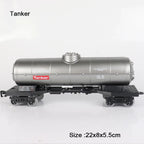 RC Train Cargo Carriage – 4cm Width Model Wagon for DIY Railway Sets