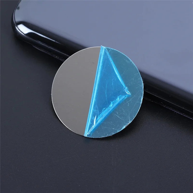 Thin Metal Adhesive Plate – Magnetic Disk for Car Phone and Tablet Mounts