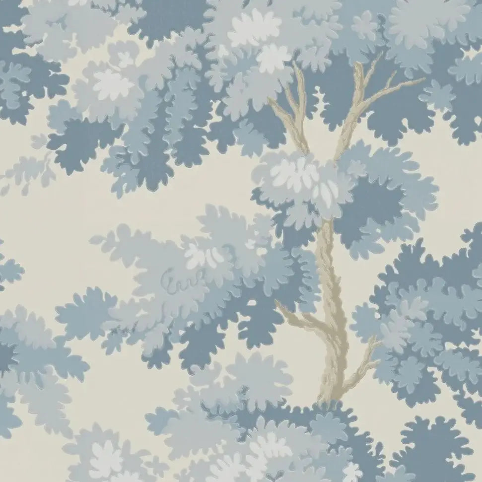 Misty Forest Tapestry Wallpaper – Antique Landscape for Home Decor