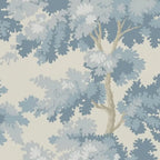 Misty Forest Tapestry Wallpaper – Antique Landscape for Home Decor