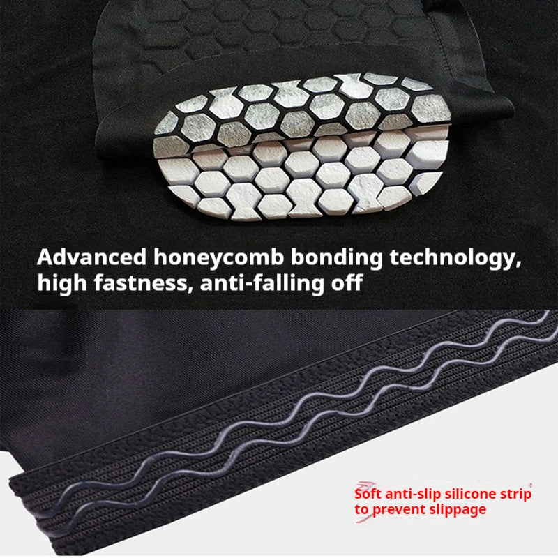 Honeycomb Nylon Knee Pads – Breathable Protective Gear for Sports and Running