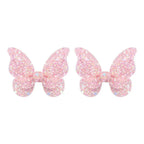 Sequined Butterfly Hair Clips – Cute Decorative Bows for Toddler Hairstyles